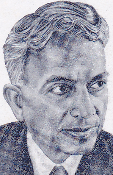 Portrait of Sir B. N. Rau